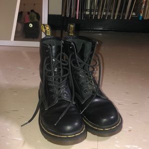 doc dr martens black size 6 perfect condition